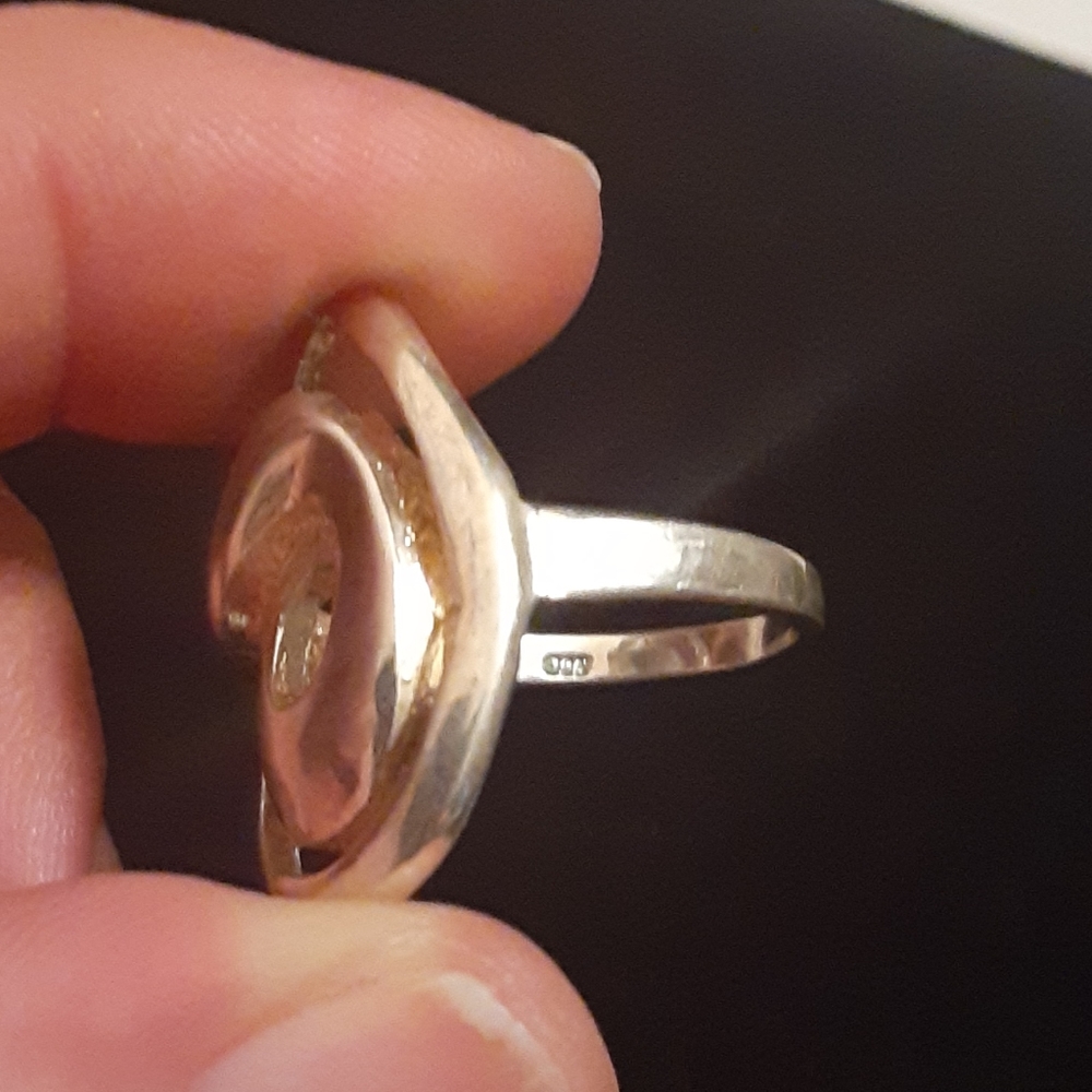 Sterling silver ring - Picture 2 of 2